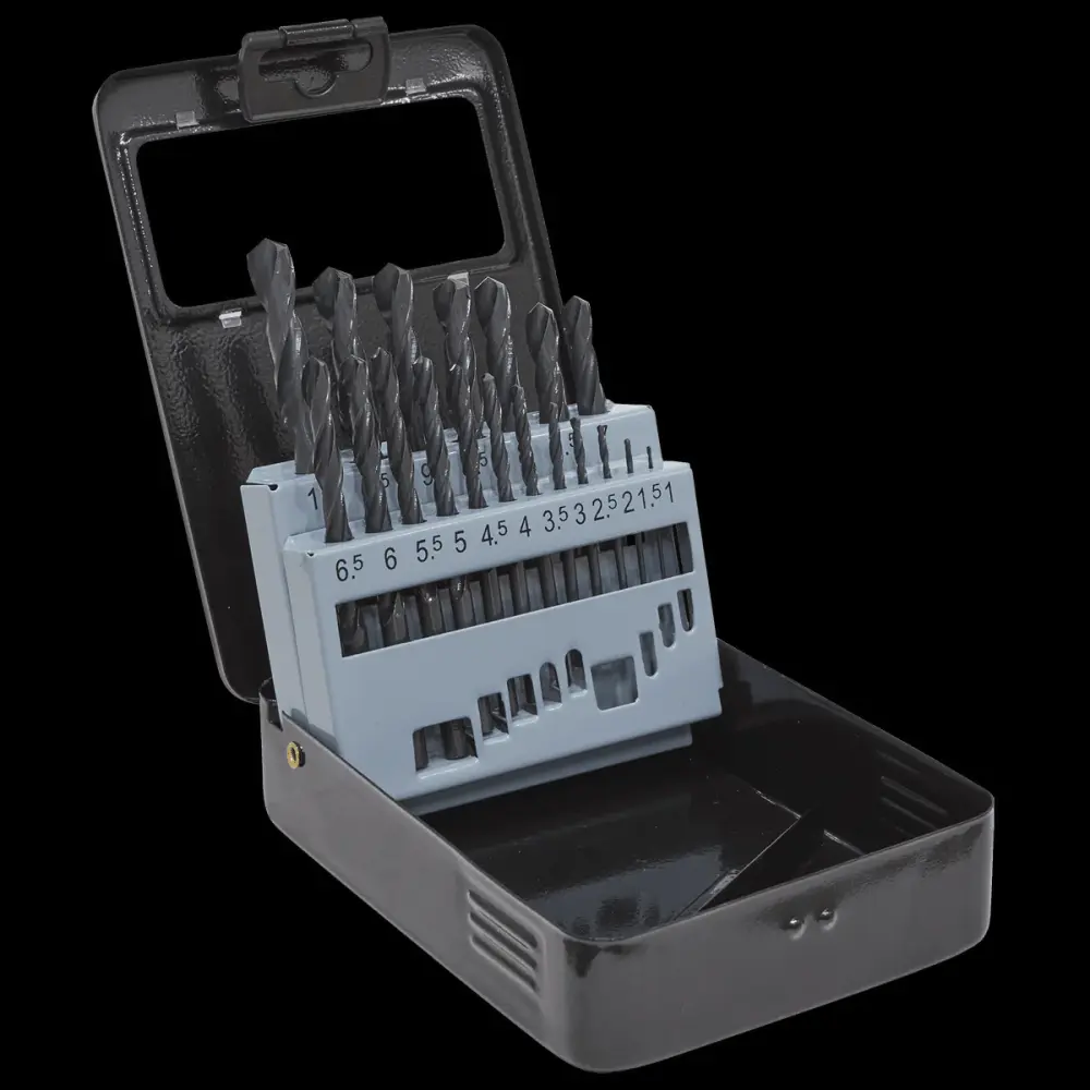 Sealey DBS19RF HSS Roll Forged Drill Bit Place 19pc 1-10mm