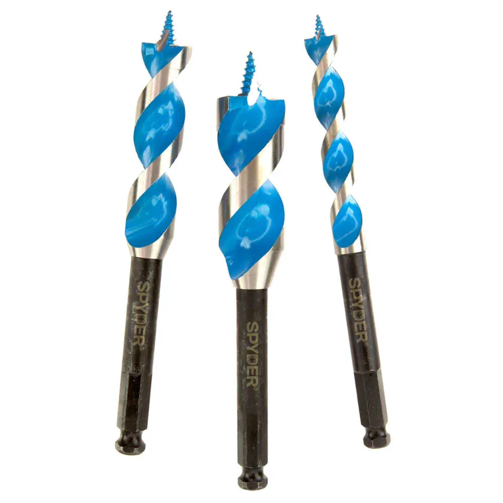 Stinger Assorted Woodboring Auger Bit Place 6-1/2", 3 Pieces