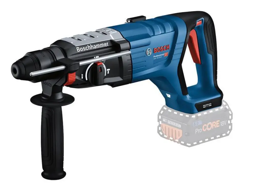 Bosch Gbh 18V-28 Dc Industrial Sds-Plus Rotary Hammer 18V Bare Unit