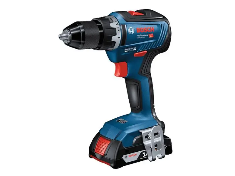 Bosch GSR 18V-55 Industrial Drill Driver 18V 2 x 2.0Ah Li-ion