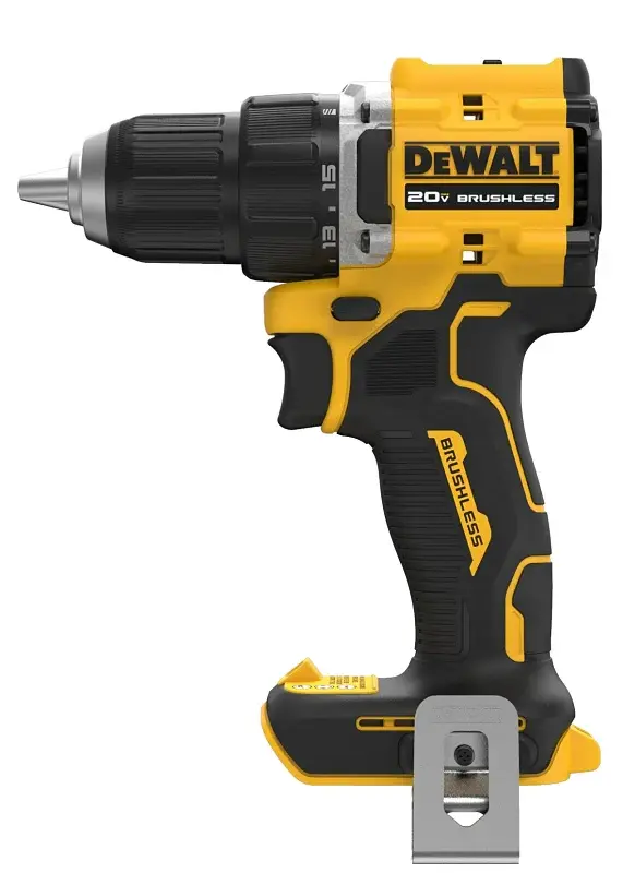 DEWALT ATOMIC STREAMLINED Series DCD794B Drill Driver, Tool Only, 20 V, 1/2 Chuck, Keyless Chuck