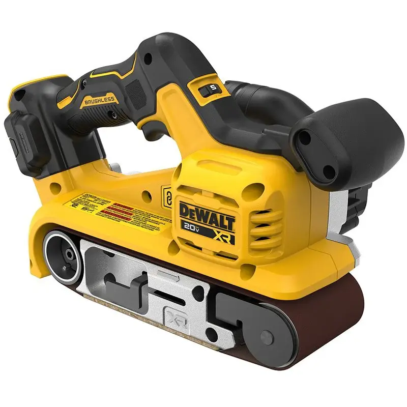 DEWALT DCW220B Belt Sander, Tool Only, 20 V, 3 x 21 Belt, 198 to 320 rpm Speed, Auxiliary Handle