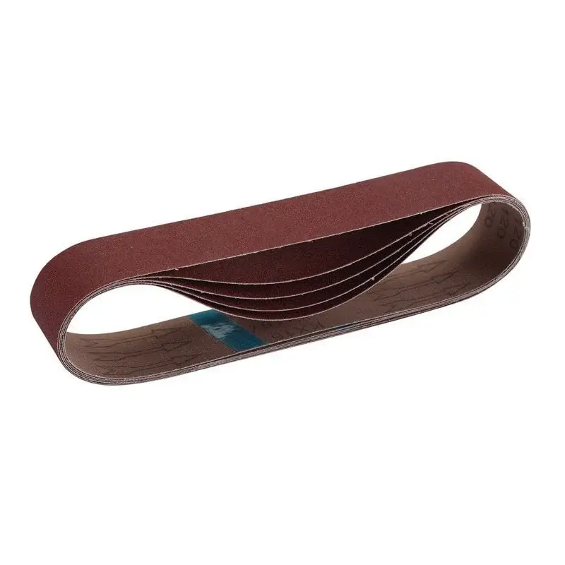 Draper SB50686 Cloth Sanding Belt, 50 x 686mm, 120 Grit (Pack 5) - (09218)