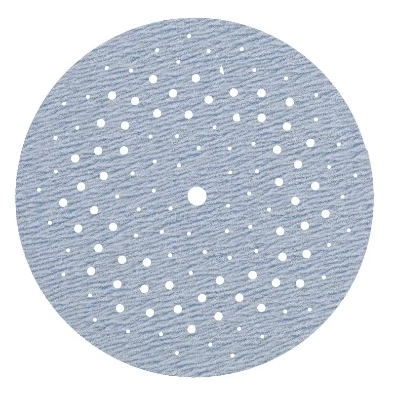 Norton 04038 Sanding Disc, 5 Dia, 11/16 Arbor, Coated, P220 Grit, Very Fine, Alumina Stoneware Abrasive, Spiral