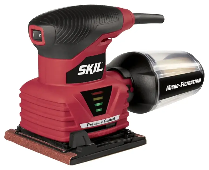 Skil 7292-02 Palm Sander, 2 , 1/4 Sheet, Contains: (1) Paper Punch Plate and (1) 7292-02 Sheet Palm Sander