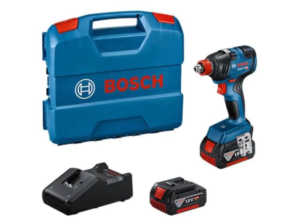 Bosch Gdx 18V-200 Commercial Impact Driver/Wrench 18V 2 X 5.0Ah Li-Ion
