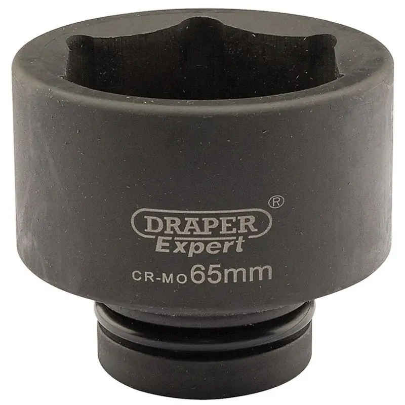 Draper 425-MM Expert HI-TORQ 6 Point Impact Socket, 1" Sq. Dr., 65mm - (05130)