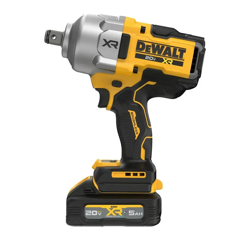 Dust Sealed DEWALT XR Series DCF964GP1 Impact Wrench Kit Hog Ring Anvil, Battery Included, 20 V, 5 Ah, 3/4 Drive