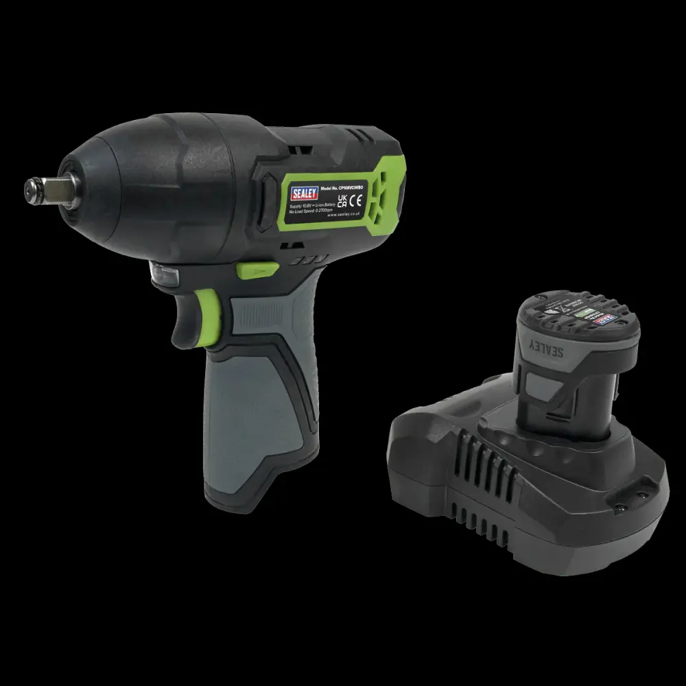 Sealey CP108VCIW Battery-powered Impact Wrench 3/8"Sq Drive 10.8V 2Ah