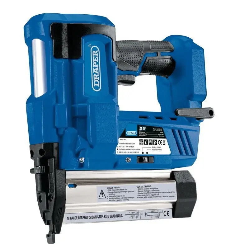 Draper D20NS D20 20V Nailer/Stapler (Sold Bare) - (55740)