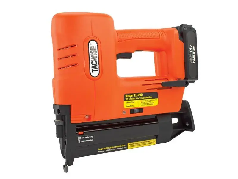 Tacwise Ranger EL-Pro Wireless Staple/Nail Gun 18V : Kit Edition