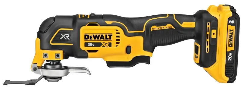 DEWALT 20V MAX XR Series DCS356D1 Oscillating Multi-Tool Kit, Battery Included, 20 V, 2 Ah