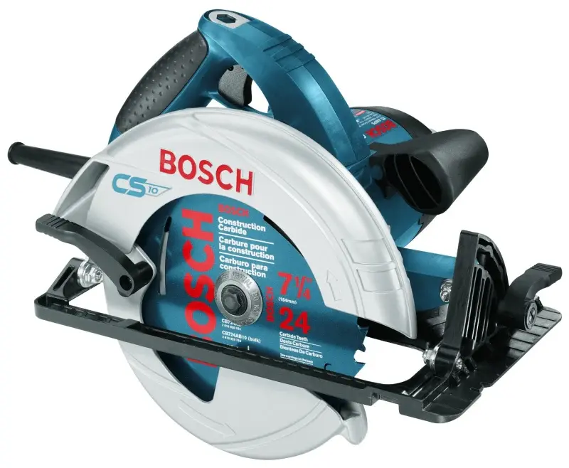 Bosch CS10 Circular Saw, 15 , 7-1/4 Dia Blade, 5/8 Arbor, 56 deg Bevel