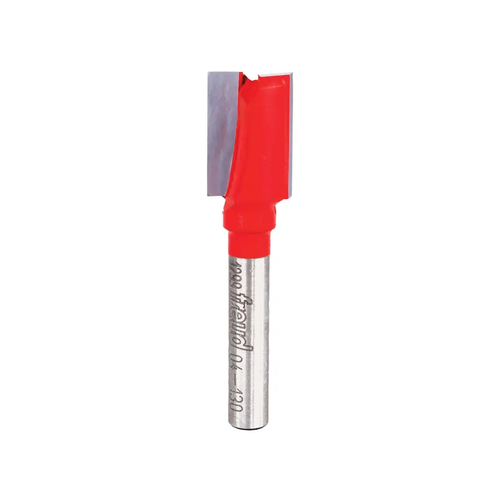 Double Flute Straight Bit 1/2" x 3/4", Shank 1/4"