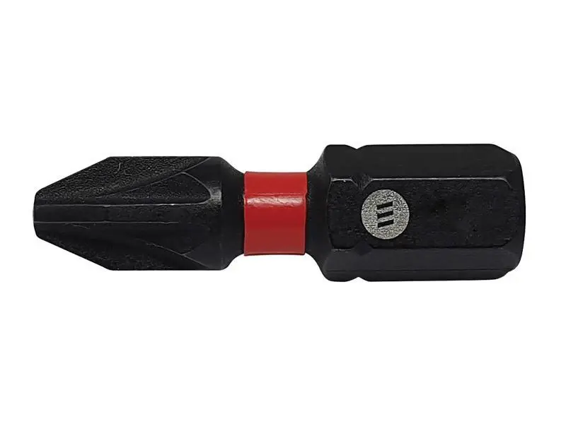 Forgefix ForgeFast Pozidriv Connects to Impact Bit PZ4 x 25mm (Card 2)