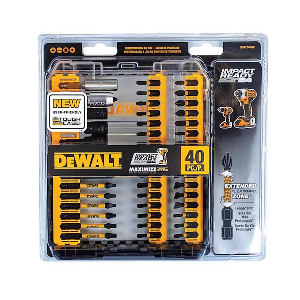Impact Ready Screwdriver Bit Adjust, 40-Piece