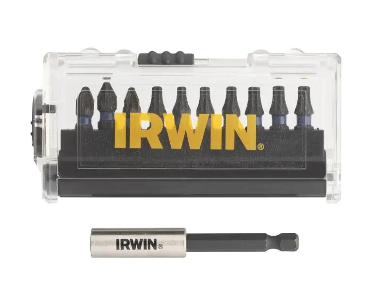 IRWIN® Impact Pro Performance Screwdriver Bit Place, 10 Piece