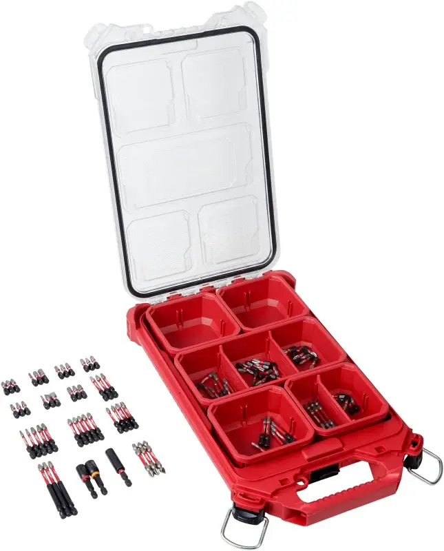 Milwaukee SHOCKWAVE PACKOUT 48-32-4082 Impact Driver Bit Adjust, 100-Piece