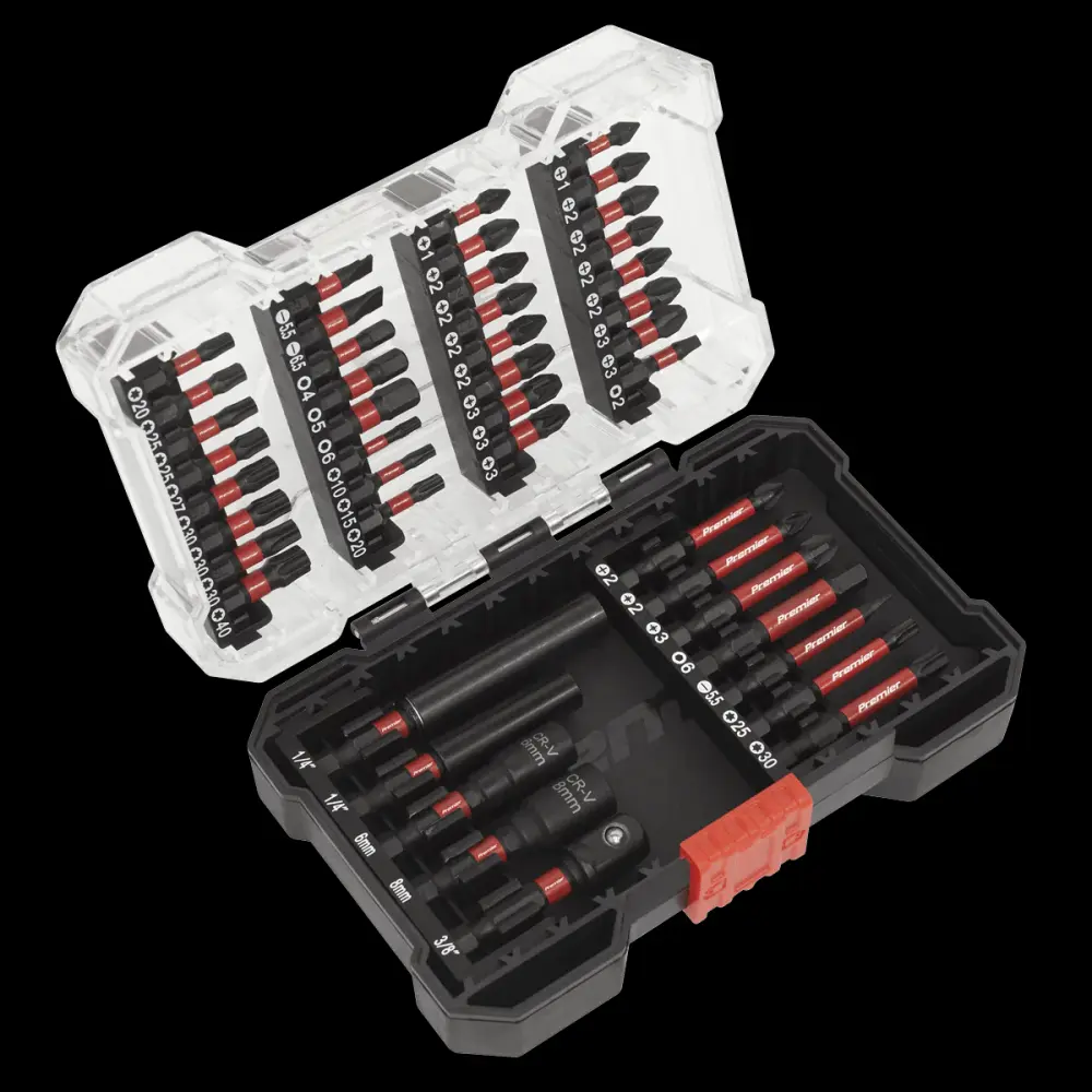 Sealey AK8280 Power Tool Bit Adjust 44pc Impact Grade