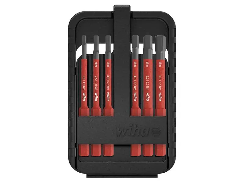 Wiha slimBit electric Hex Bit Adjust, 7 Piece