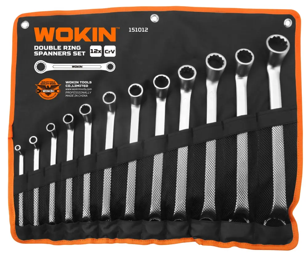 Wokin 12 Piece Dual Box End Wrench Set