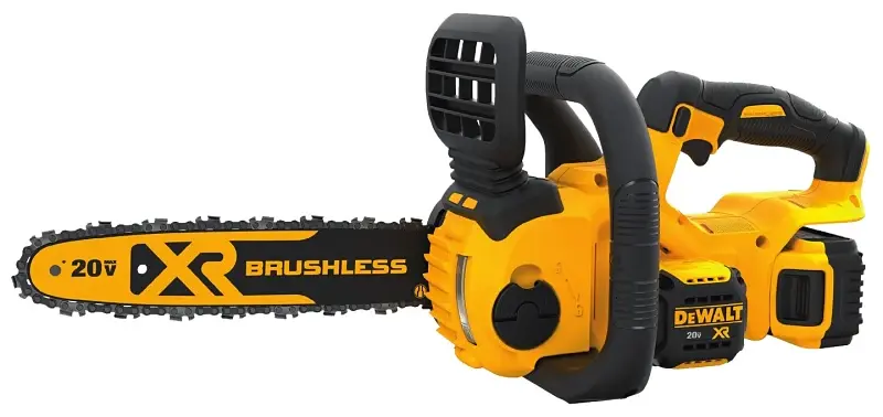 DEWALT DCCS620P1 Chainsaw Kit, Battery Included, 5 Ah, 20 V, Lithium-Ion, 4 Cutting Capacity, 12 L Bar