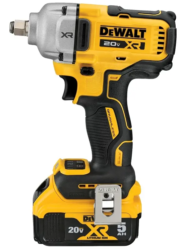 DEWALT DCF891P2 Impact Wrench Kit, Battery Included, 20 V, 5 Ah, 1/2 Drive, 2000 rpm Speed