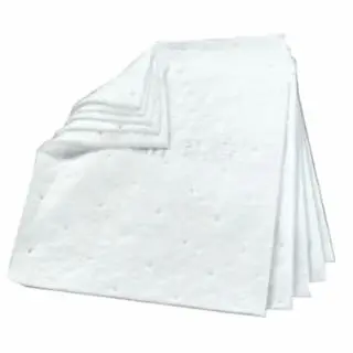 3M High-Capacity Static Resistant Petroleum Sorbent Pad, Absorbs .375 Gallons, 100 pack, 7100010994