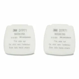 3M Safe Click Hf-800 Series Cartridge/Filter, Particulate Filter, P95, White, 200 pack, 7100213434