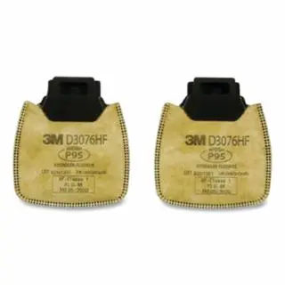 3M Safe Click Hf-800 Series Cartridge/Filter, Particulate Filter, P95/Hf Nuisance Ag Relief, Olive, 100 pack, 7100213424