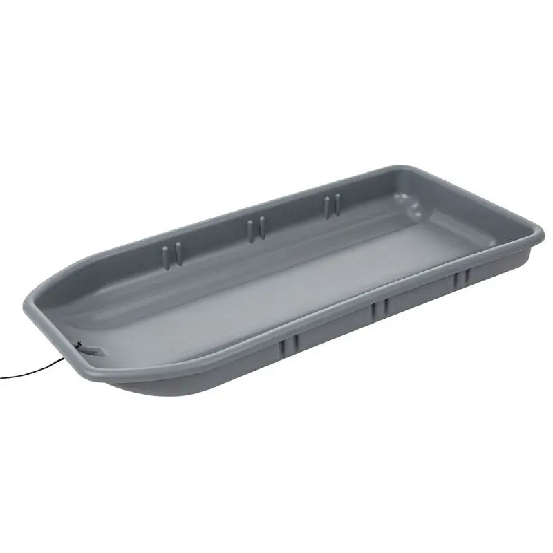 American Constructed Pro Slate Gray HDPE Delrin Dirt Rider Pull Sled, 29 x 14.3 x 3.5 , Pack 5, T1075-DR P5 American Built...