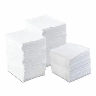 ANCHOR Brand Oil-Only Sorbent Pad, Light-Weight, Absorbs 17 gallon, 15 x 17 , 100 per Bale, 103-AB-BPO500