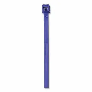 ANCHOR Textured Brand General Purpose Cable Ties, 50 lb Tensile Durability, 14.6 L, Violet, 100 per Bag, BL14S7-C-ORS ANCH...