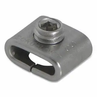 BAND-IT 13725 5/8" Ss Scru-Lokt Buckle, 25 per Box, 1 Box, C72599