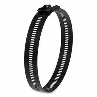 BAND-IT 48713 12mmx12" Coated Multi-Lok Tie Type 31, 100 per Box, 1 Box, AE7139