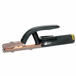 BEST Deluxe WELDS Electrode Holder, High Tong, 300 , Brass, 1/0 Cable, 5 mm Electrode Cap, 10.04 L, 900--732 BEST WELDS