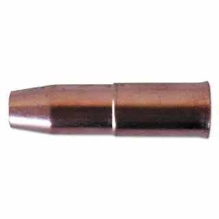 BEST Durable WELDS MIG Gun Nozzle, 1/2 Bore, 1/8 Recess, Tweco Style 24A, Short Stop, 2 Pieces, 900-24A-50SS BEST WELDS