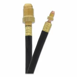 BEST Industrial-Strength WELDS TIG Power Cable, 18 Series Torches, 12.5 Ft, Rubber, 900-40V64R BEST WELDS