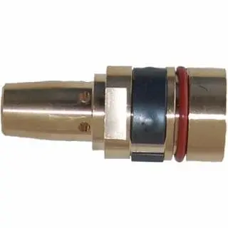 BEST WELDS Nozzle Retainer/Diffutilizer, Brass, Heavy Duty Tip, Treginquireiss Style MIG Guns, 5 Pieces, 900-404-3