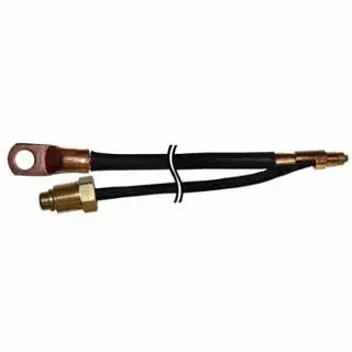 BEST WELDS TIG Power Cable, 9, 9FMT, 17, 17FMT, 24FMT, 150M Series Torches, 25 Ft, 2-Pc, Braided Gas Hose, 900-57Y03-2