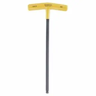 Bondhus Balldriver T-Handle Hex Keys, 1/4 , 10.8 Long, Quantity: 6 pieces, 13112