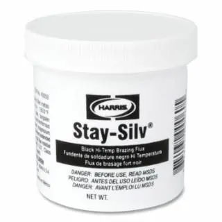 Harris Stay-Silv Brazing Flux, 5 Lb Jar, Onyx, Quantity: 1 piece, SSBF5