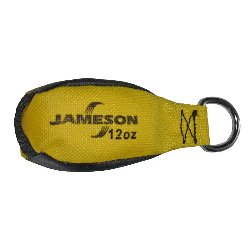 Jameson Reinforced Yellow & Black Throw Bag, 12-ounce, 12-Pack, TB-12