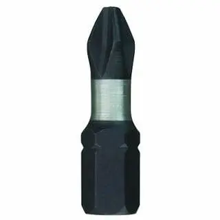 Milwaukee Shockwave Insert Bits, #2, Square Recess, 1" Long, 5 per package, 48-32-4605