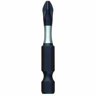 Milwaukee Water-Resistant Shockwave Insert Power Bits, #2, Square Recess, 3 1/2" Long, 48-32-4795