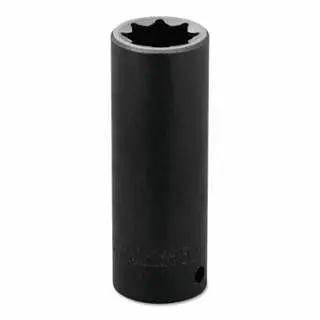 Proto Corrosion-Resistant Torqueplus Deep Impact Sockets 1/2" 1/2" Drive, 5/8" 8 Points, J7320S
