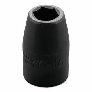 Proto Fortified Torqueplus Impact Sockets, 1/2" Drive, 7/16" Opening, 6 Points, J7414H