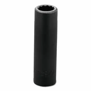Proto Top-Quality Torqueplus Deep Impact Sockets 1/2" 1/2" Drive, 9/16" 12 Points, J7318