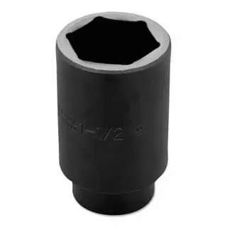 Proto Torqueplus Deep Impact Sockets 1/2" 1/2" Drive, 1 1/2" 6 Points, J7348H