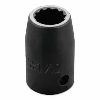 Proto Torqueplus Impact Sockets, 1/2" Drive, 1/2" Opening, 12 Points, J7416